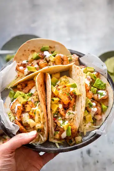 Shrimp Taco Menu Item